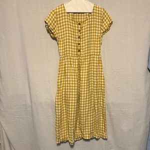 Pyne and Smith Checkered Spring/Summer Day Dress